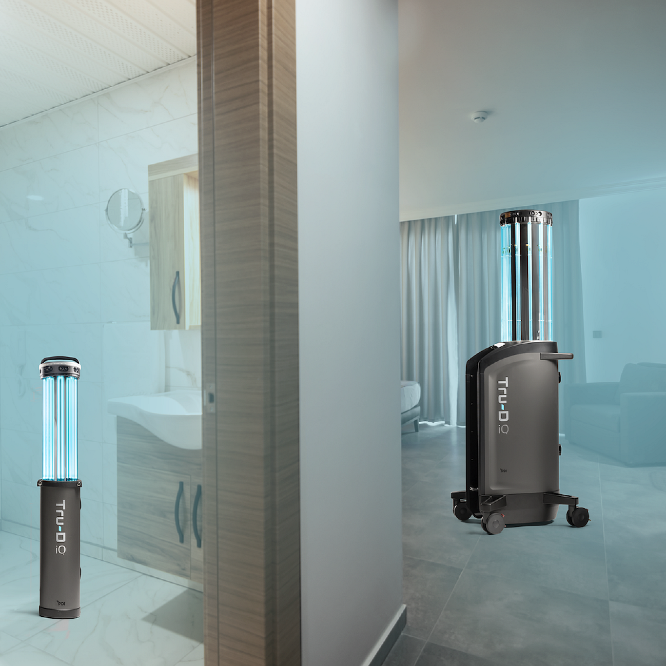 I Q tower in room lr